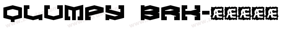 Qlumpy BRK字体转换